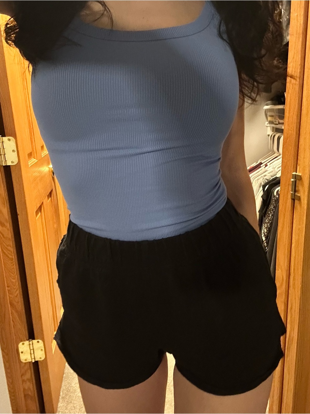 Xxs blue tank top!